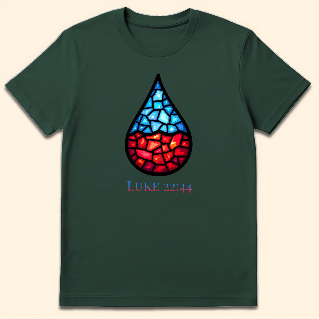 Sweat Like Drops Of Blood T-Shirt Forest Green