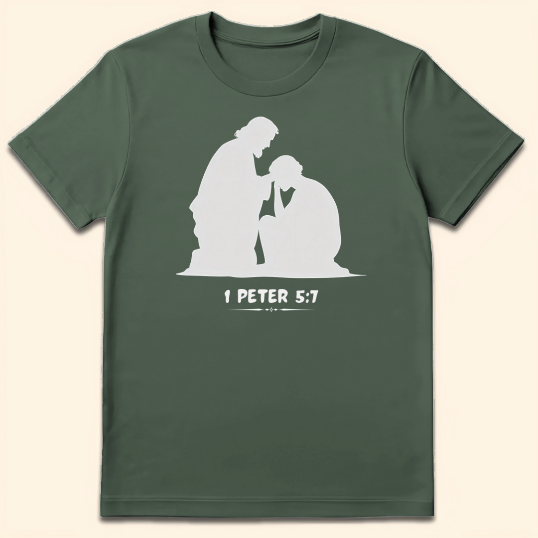 Comforter Jesus T-Shirt Military Green