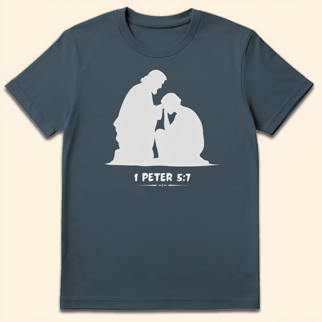 Comforter Jesus T-Shirt Dark Heather Grey