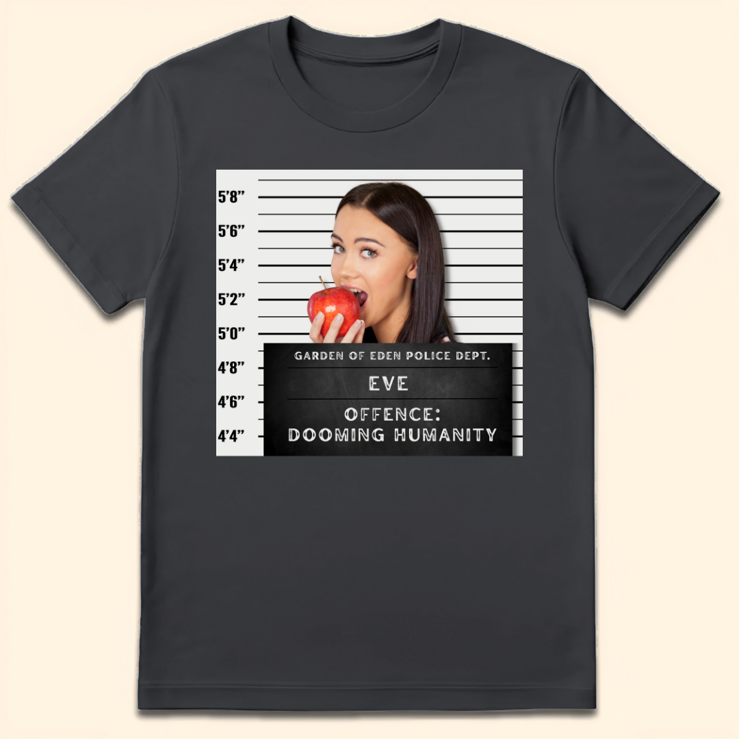 Eve Doomer of Humanity T-Shirt Dark Heather Grey