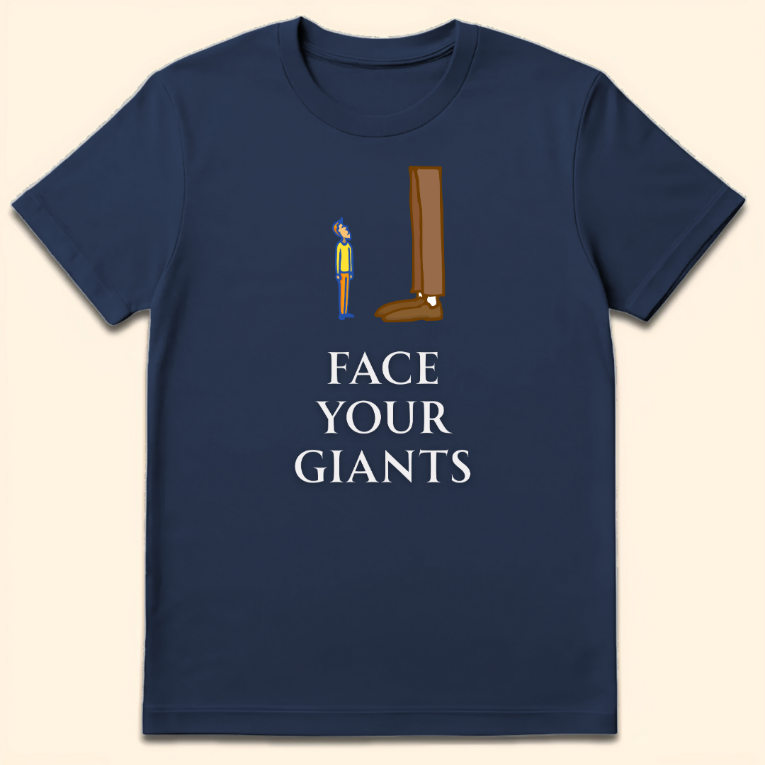 Face Your Giants T-Shirt Navy
