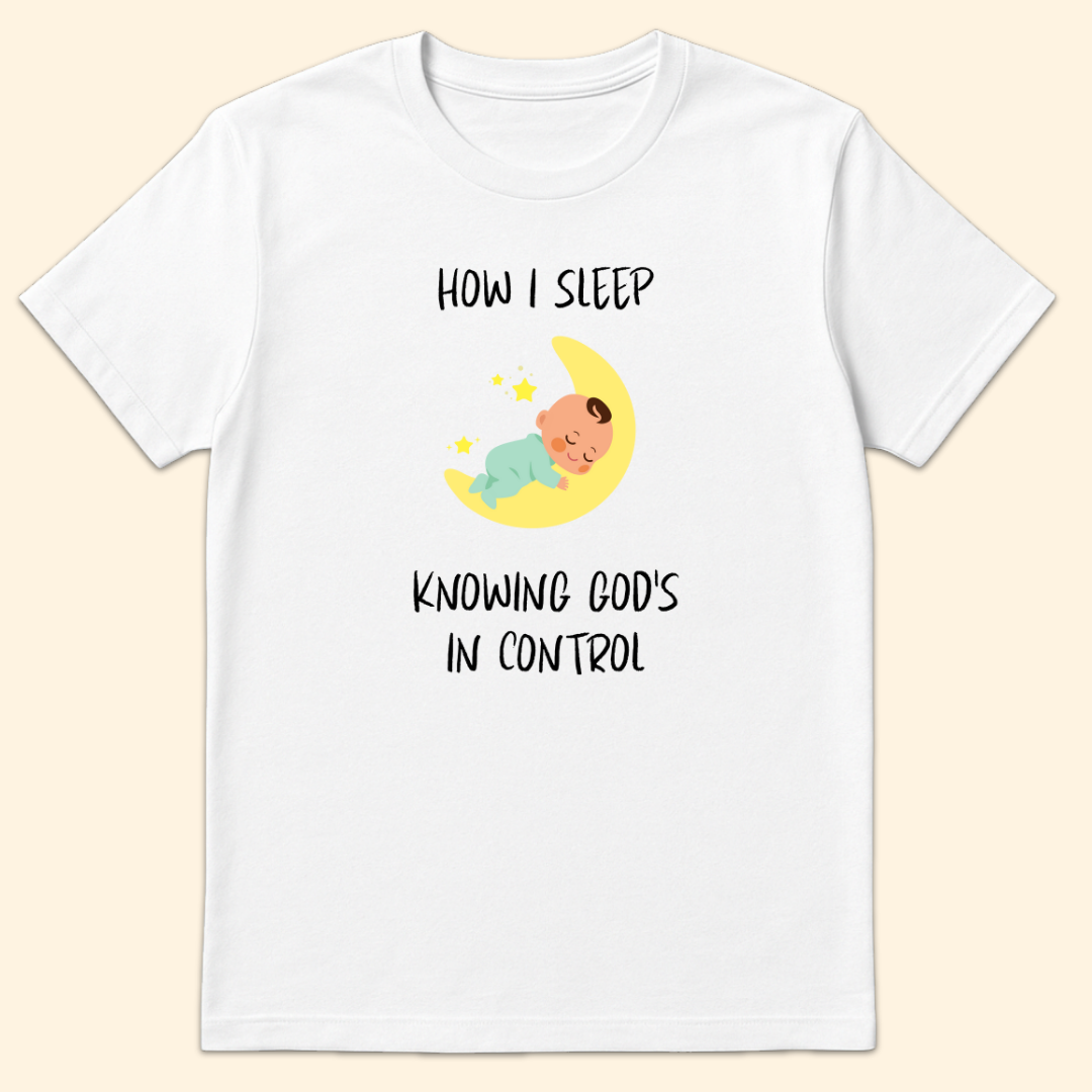 How I Sleep T-Shirt White