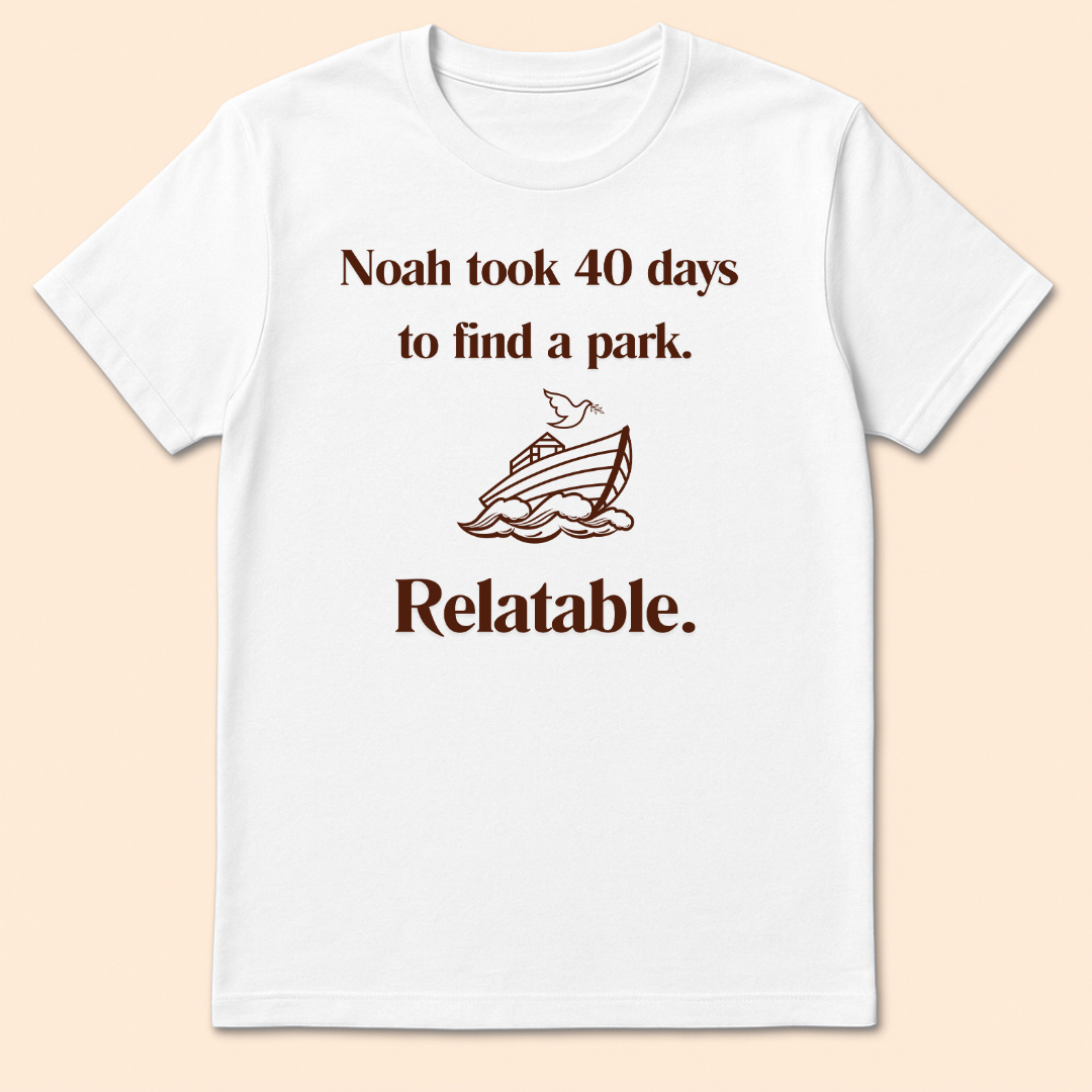 40 Days To Find A Park T-Shirt White
