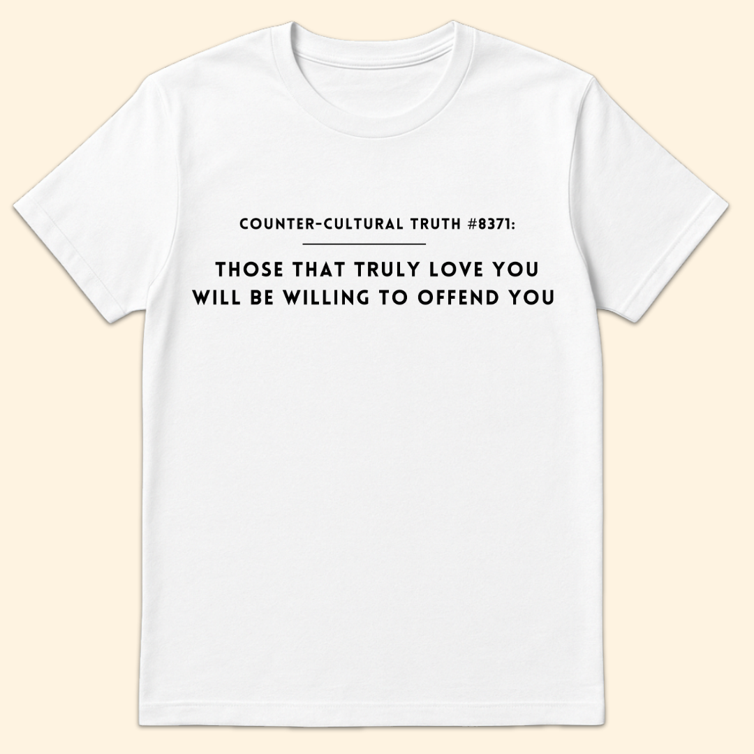 True Love Offends T-Shirt White