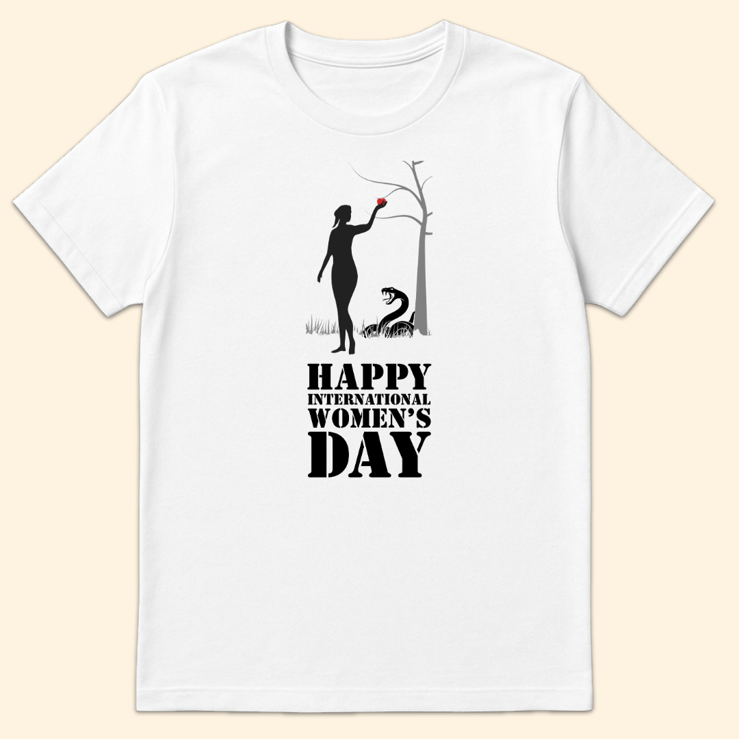 Happy International Women's Day T-Shirt White