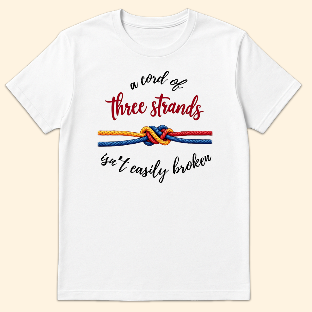 Cord of Three Strands T-Shirt White