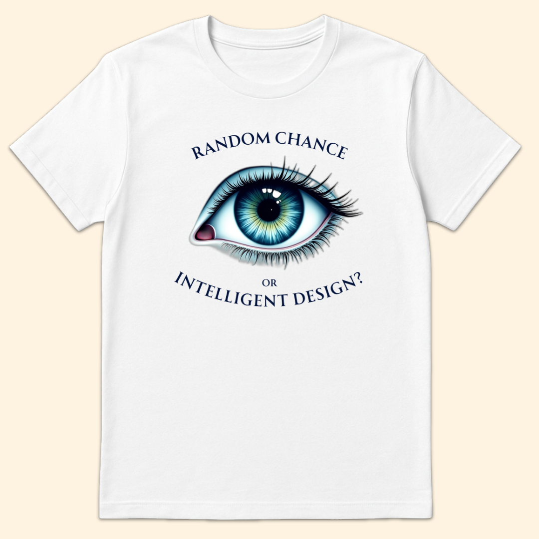 Random Chance Or Intelligent Design T-Shirt White