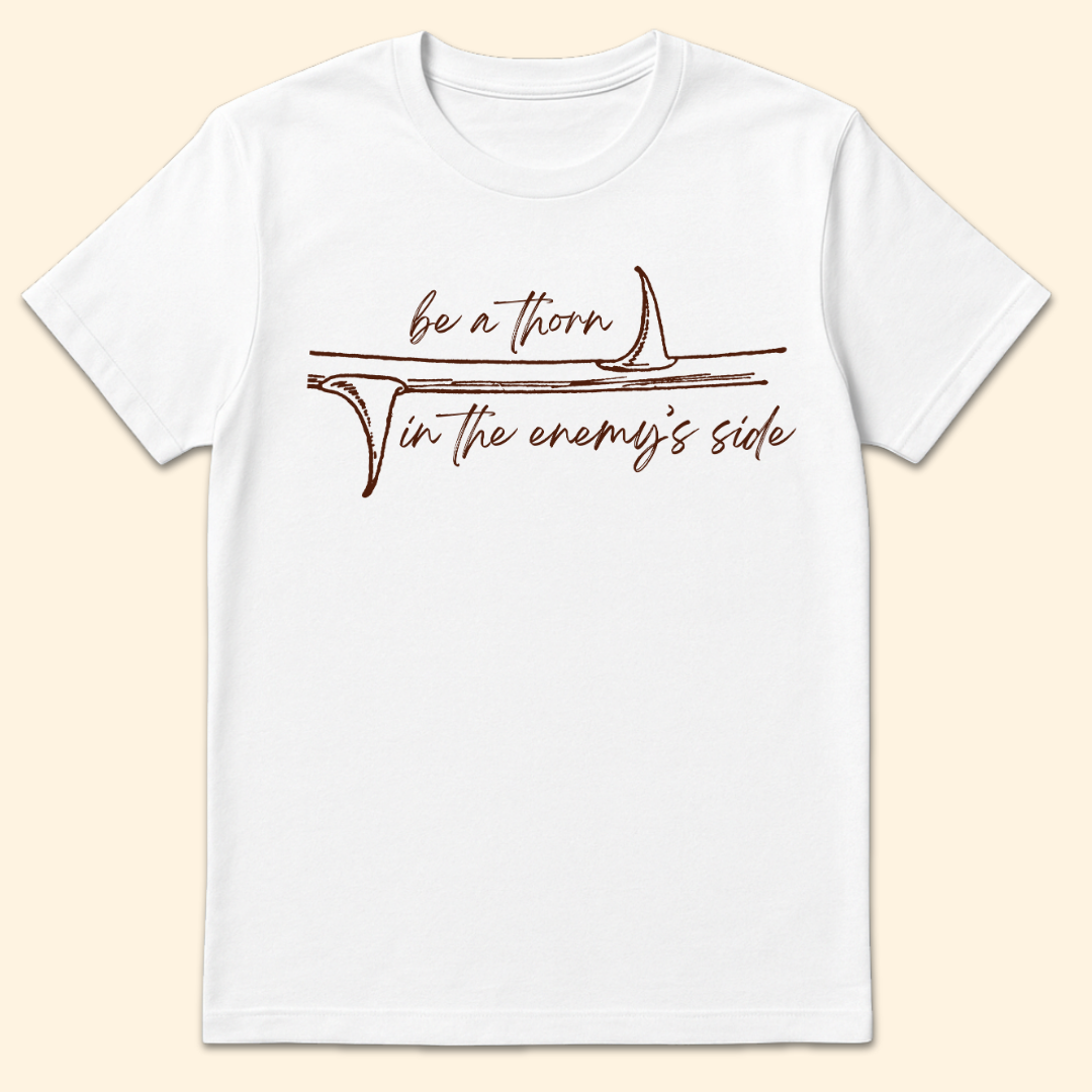 Thorn in the Enemy's Side T-Shirt White