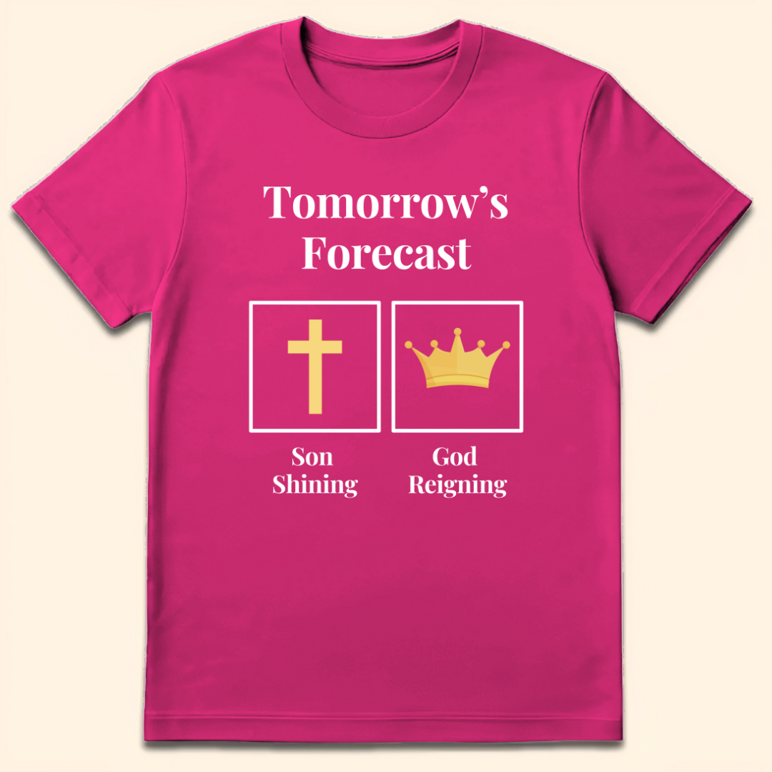 Son Shining God Reigning T-Shirt Heliconia