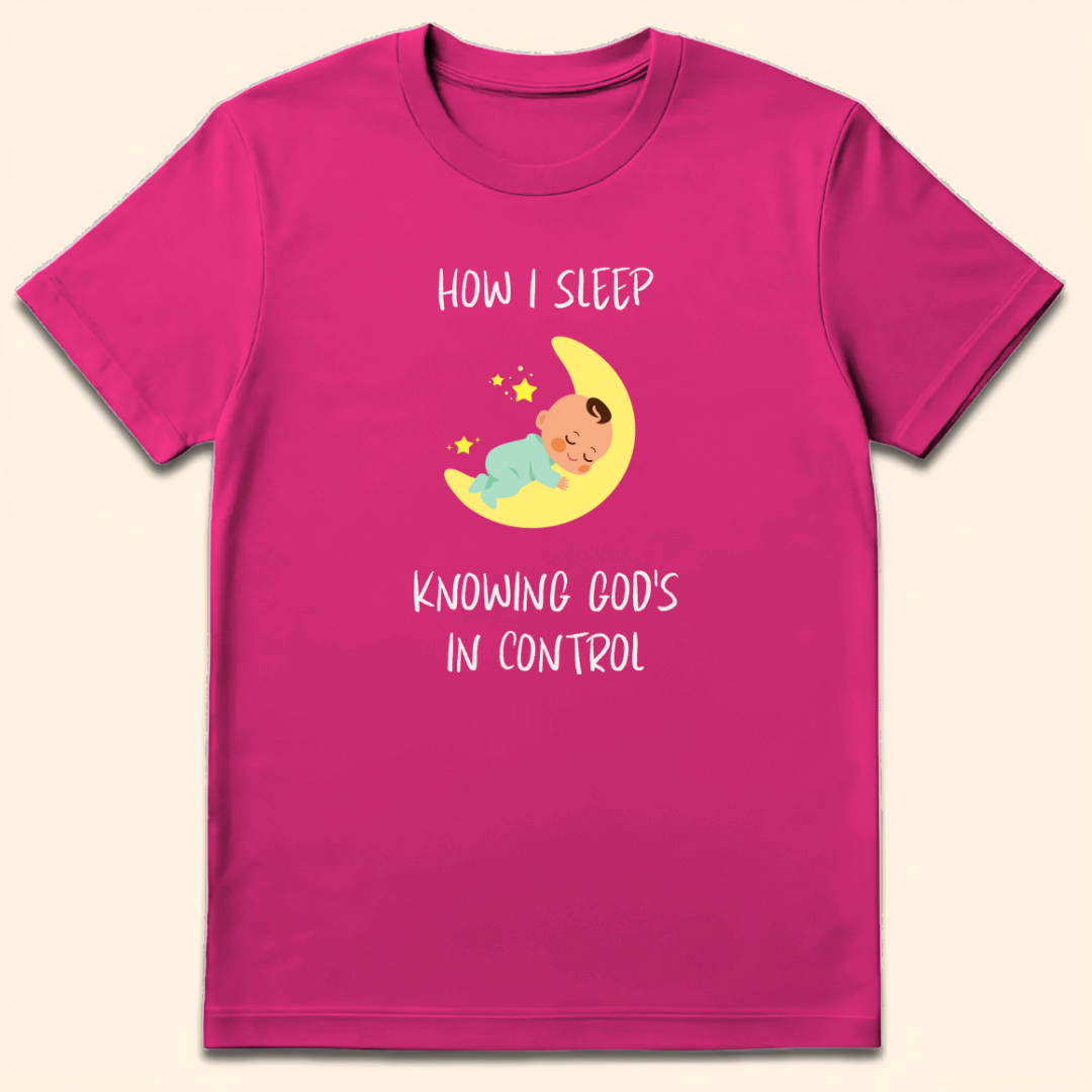 How I Sleep T-Shirt Heliconia