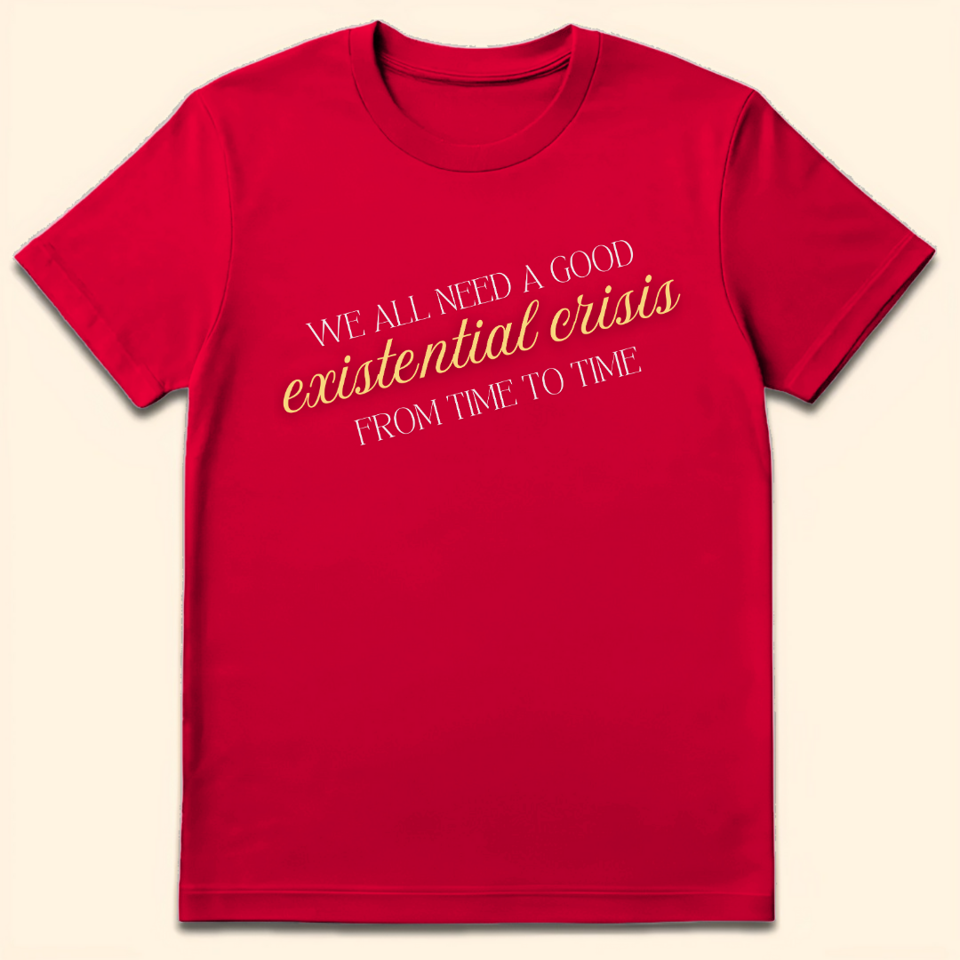 Existential Crisis T-Shirt Red