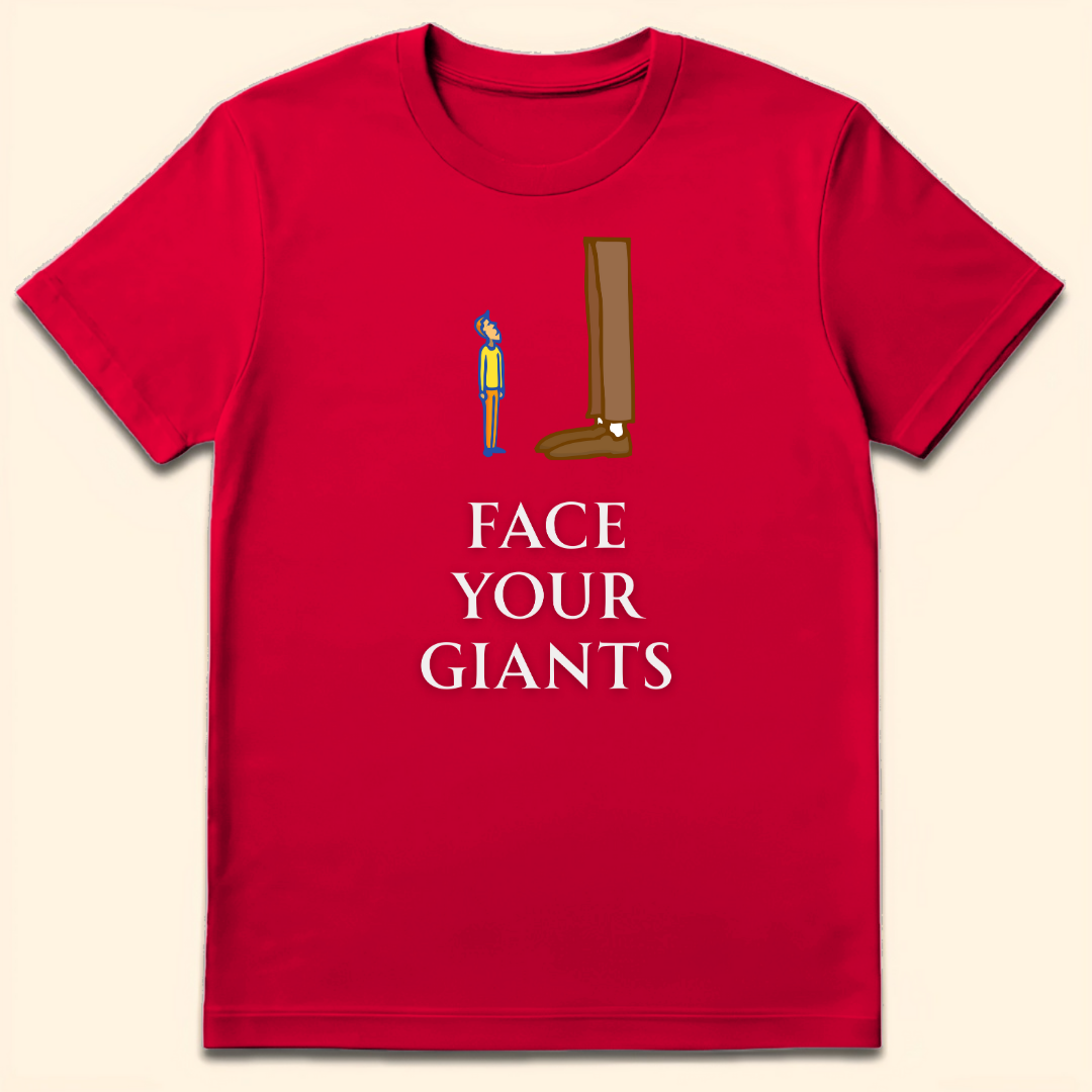 Face Your Giants T-Shirt Red