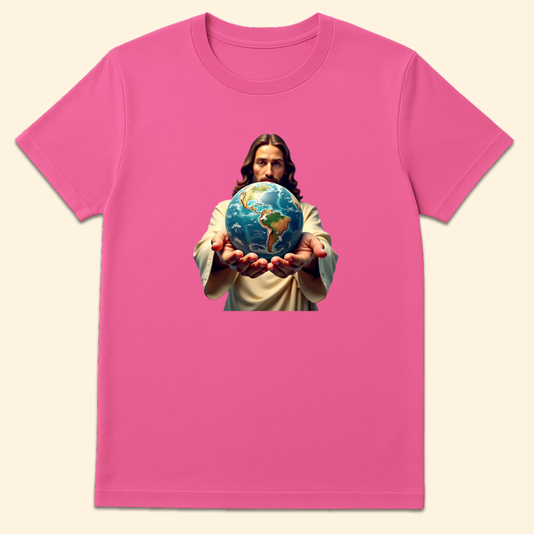 Whole World In His Hands T-Shirt Azalea