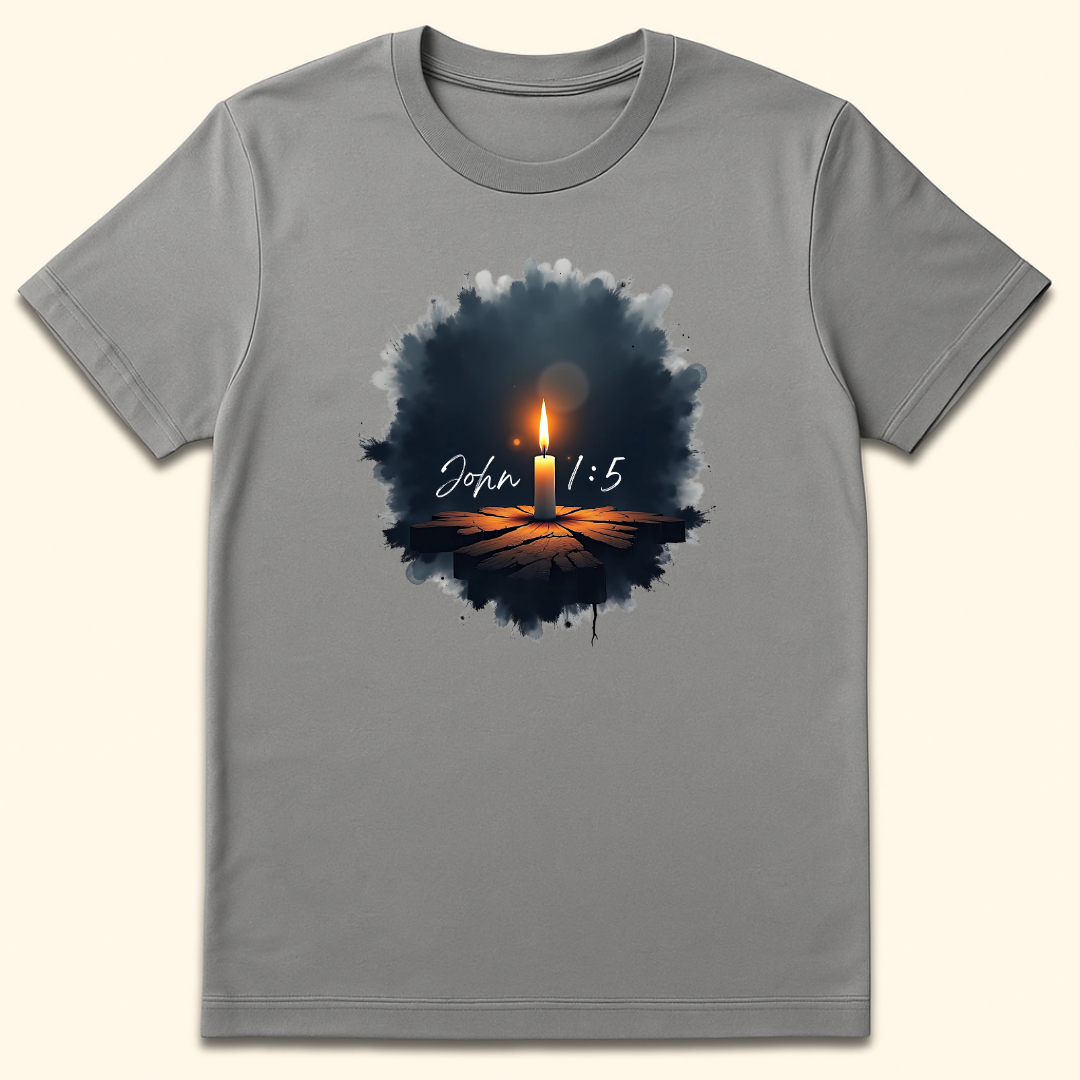 Light In The Darkness T-Shirt Sport Grey