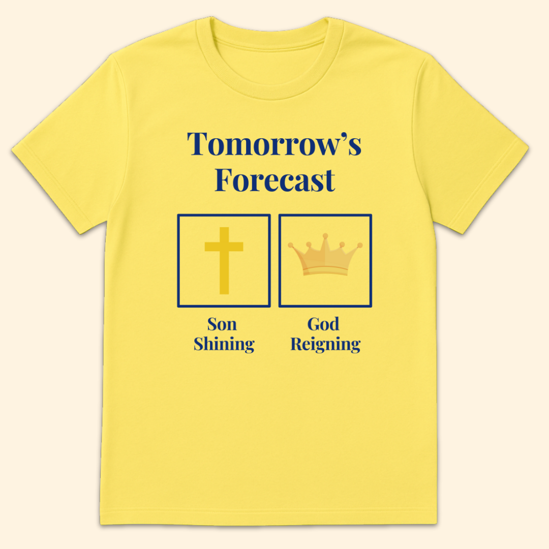 Son Shining God Reigning T-Shirt Cornsilk