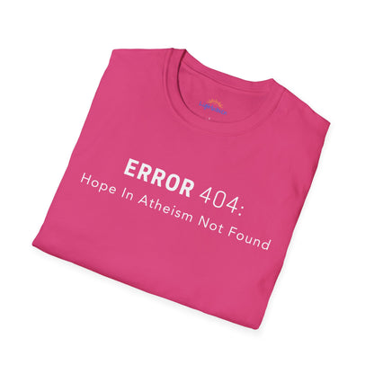 Hope In Atheism Not Found T-Shirt