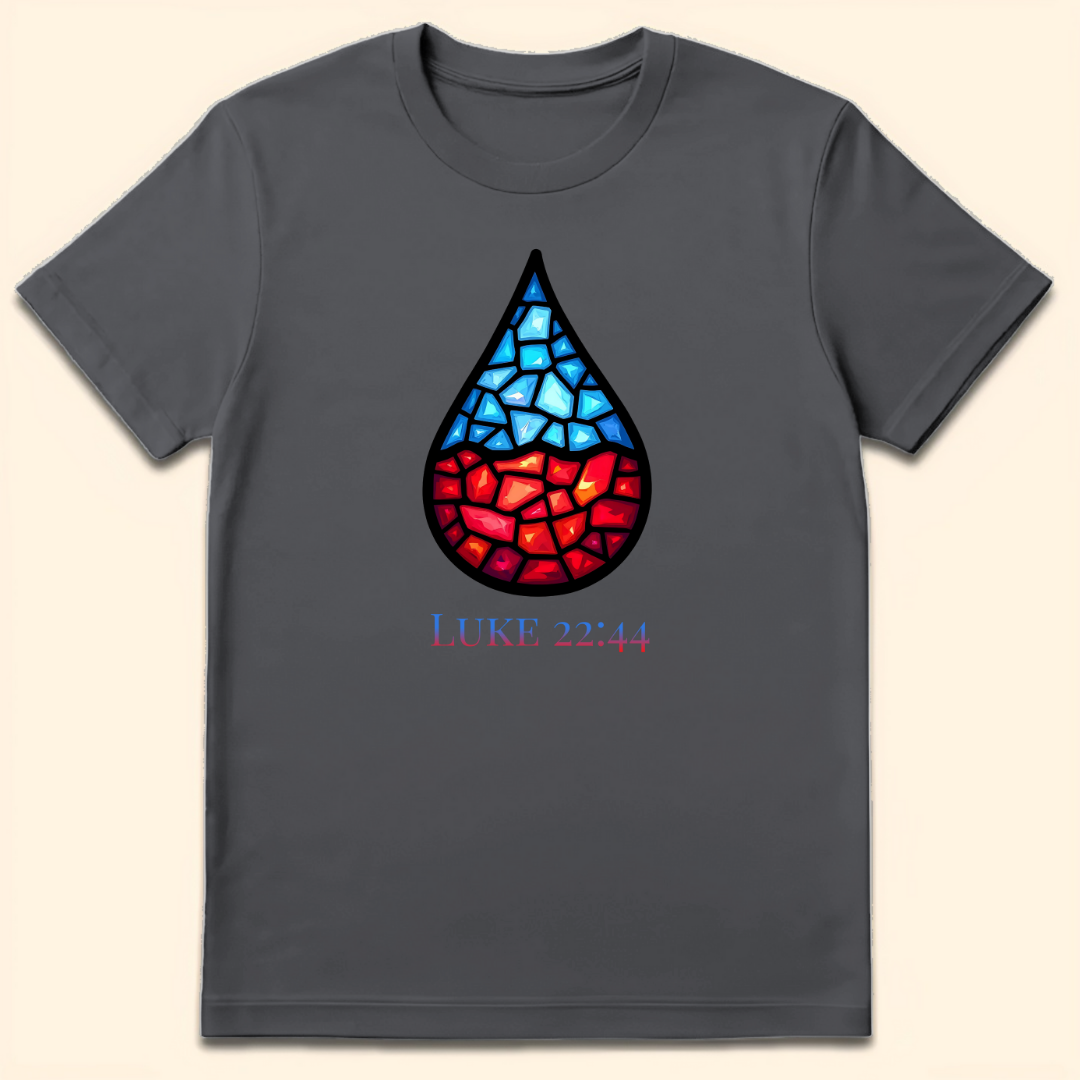 Sweat Like Drops Of Blood T-Shirt Charcoal