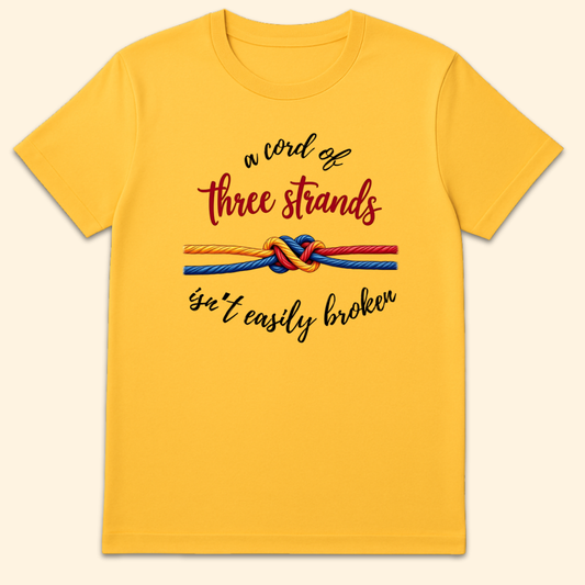 Cord of Three Strands T-Shirt Daisy