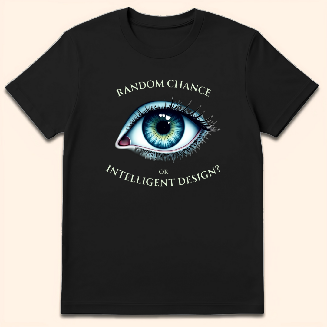 Random Chance Or Intelligent Design T-Shirt Black