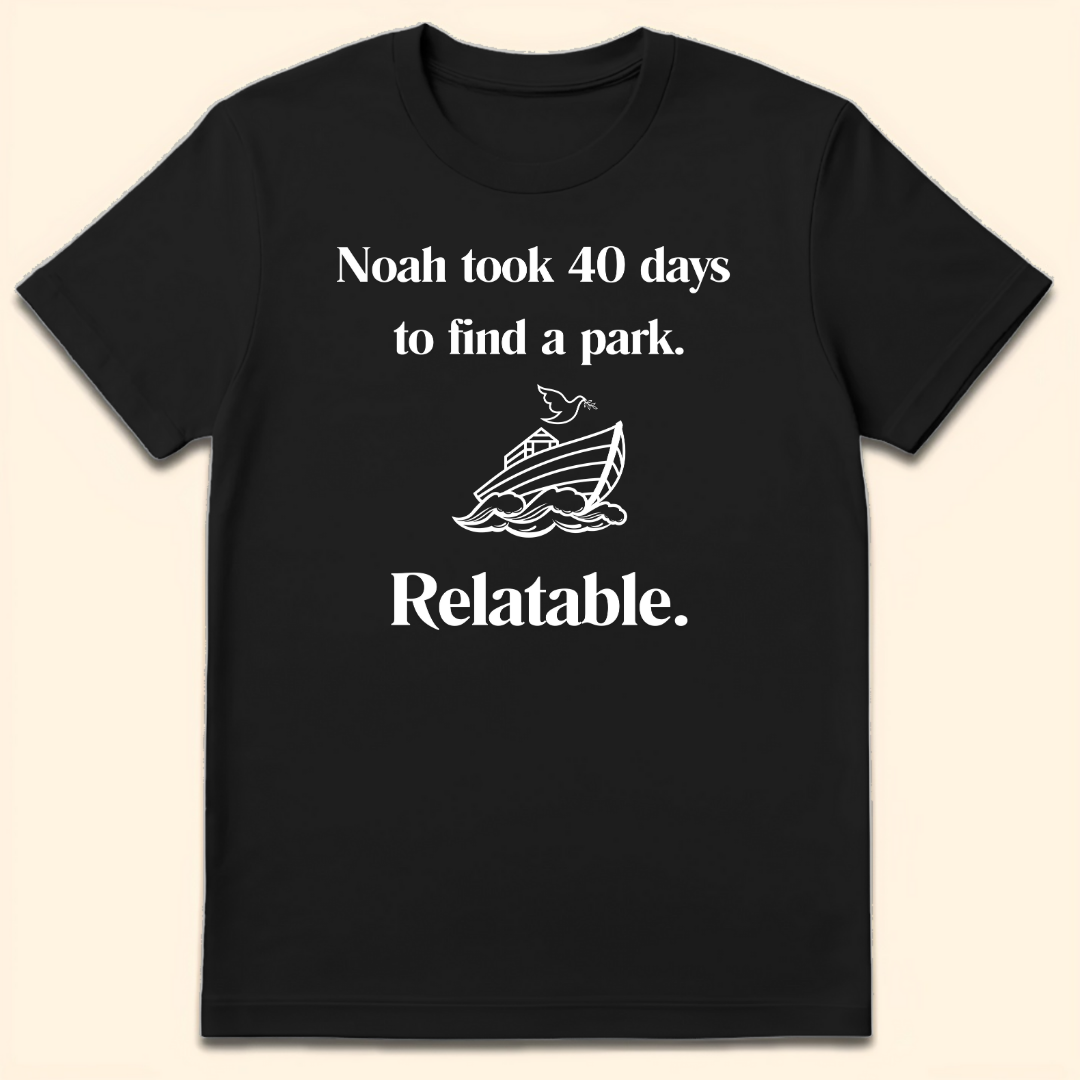 40 Days To Find A Park T-Shirt Black