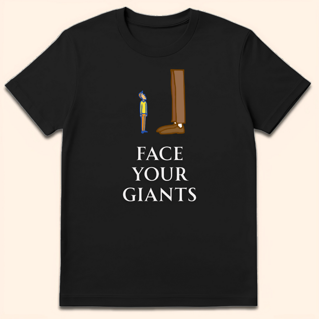 Face Your Giants T-Shirt Black