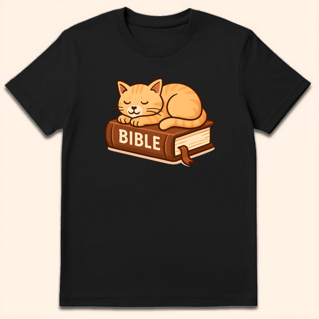 Bible Sleeps T-Shirt
