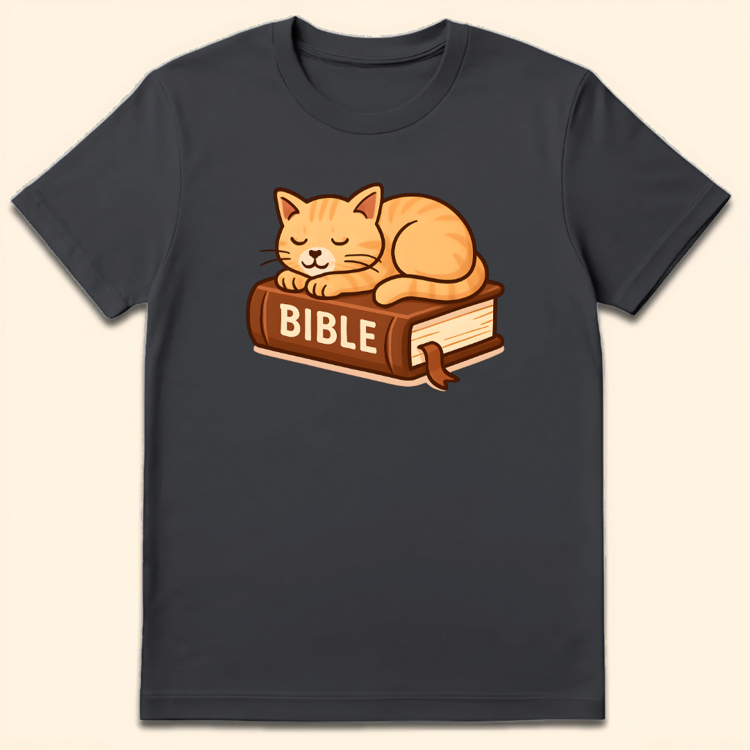 Bible Sleeps T-Shirt