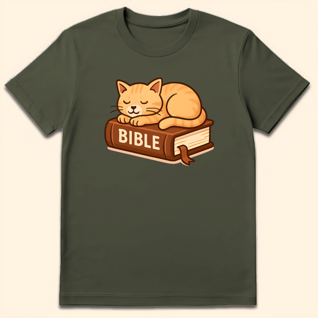 Bible Sleeps T-Shirt