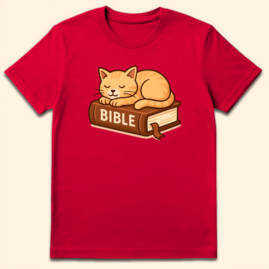 Bible Sleeps T-Shirt