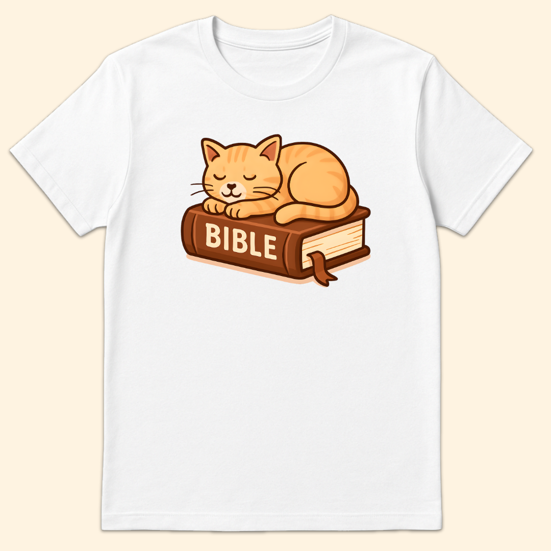 Bible Sleeps T-Shirt