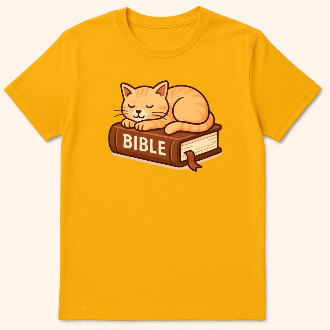 Bible Sleeps T-Shirt