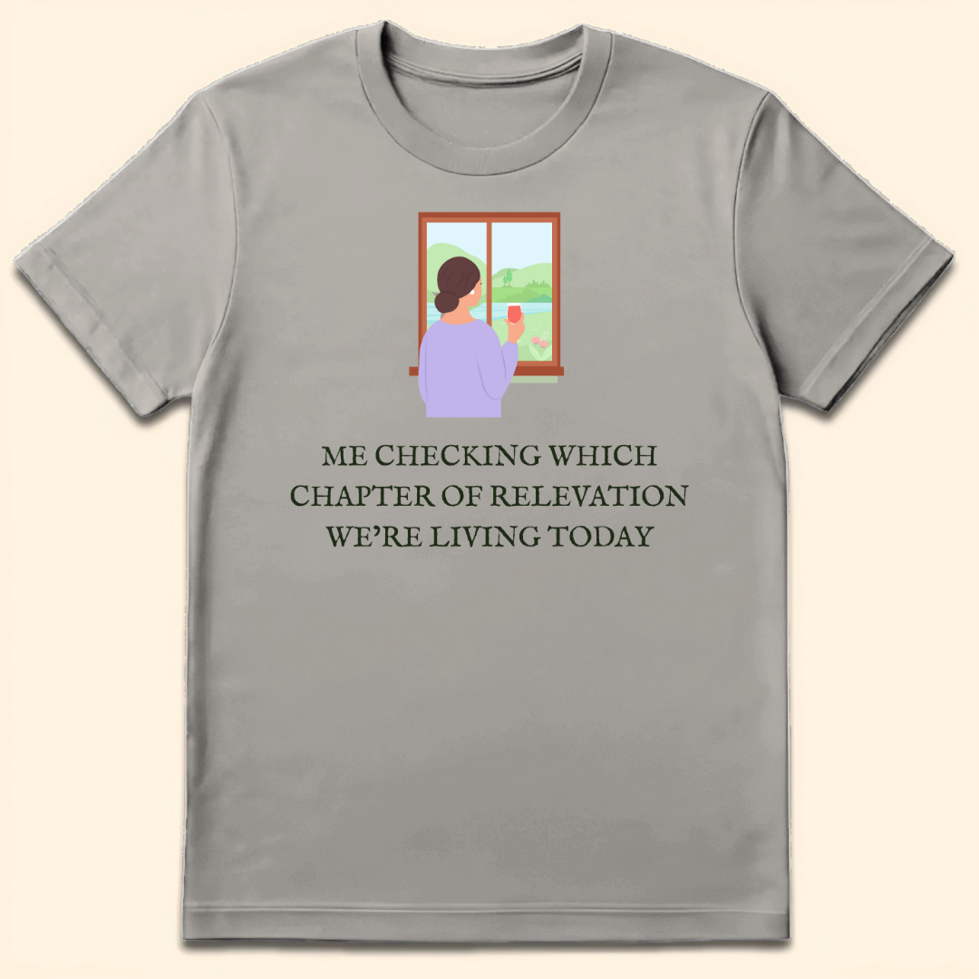 Chapter of Revelation T-Shirt Ice Grey