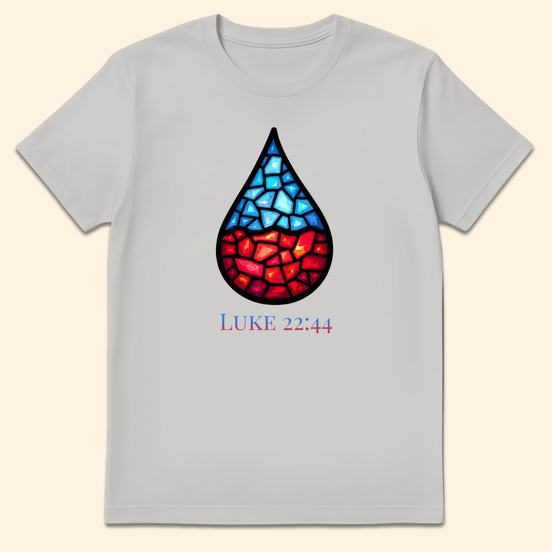 Sweat Like Drops Of Blood T-Shirt Ice Grey