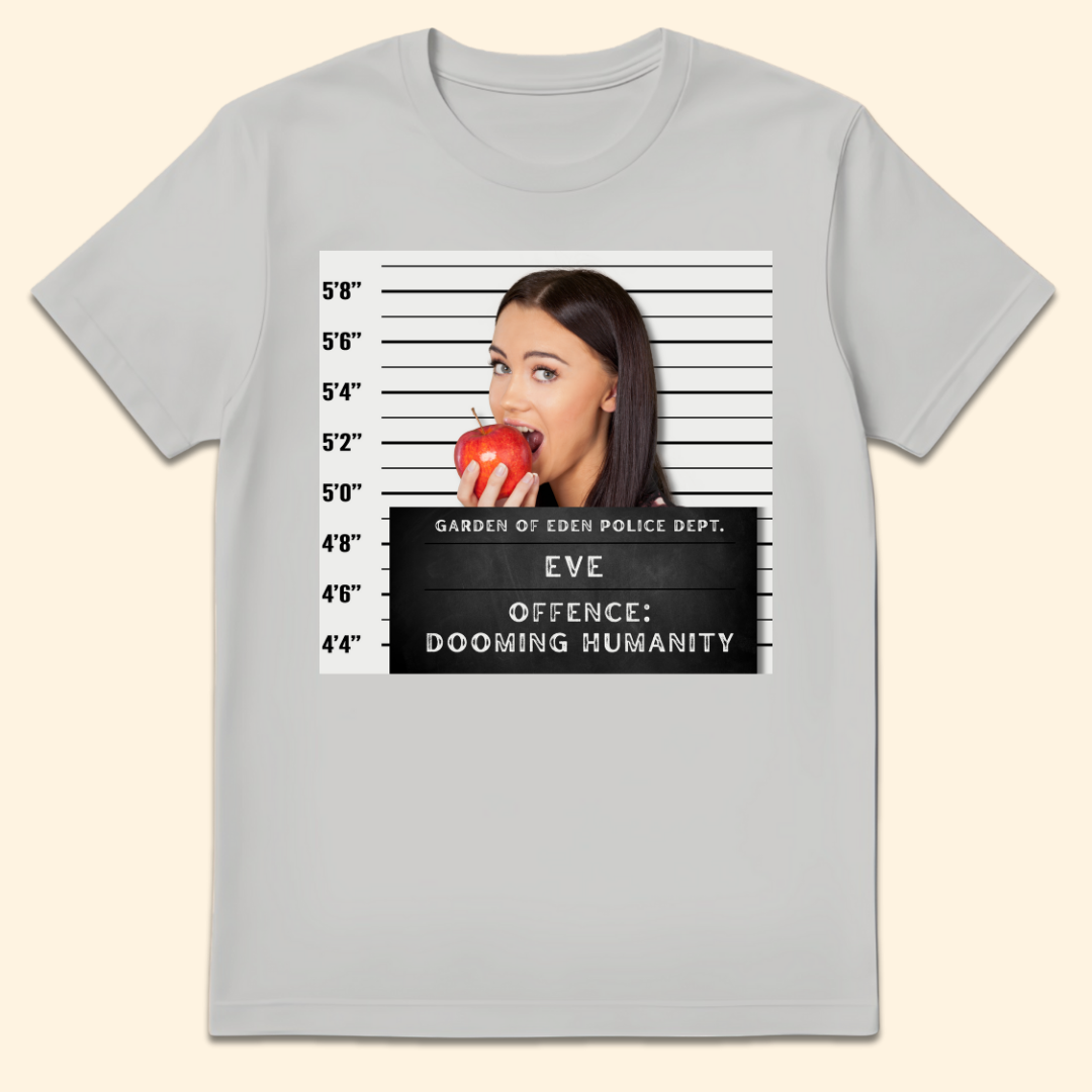Eve Doomer of Humanity T-Shirt Ice Grey