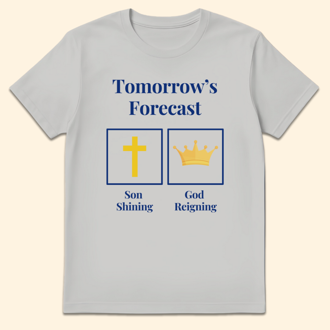 Son Shining God Reigning T-Shirt Ice Grey