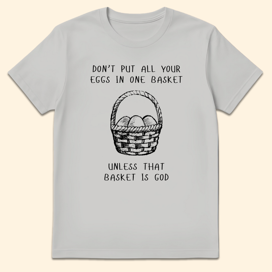 One Basket T-Shirt Ice Grey