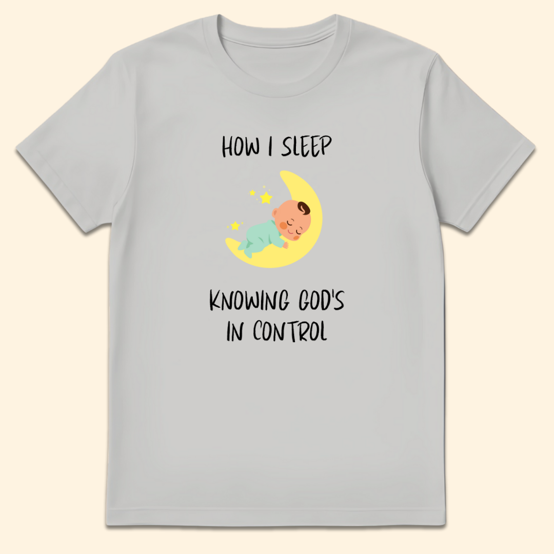 How I Sleep T-Shirt Ice Grey