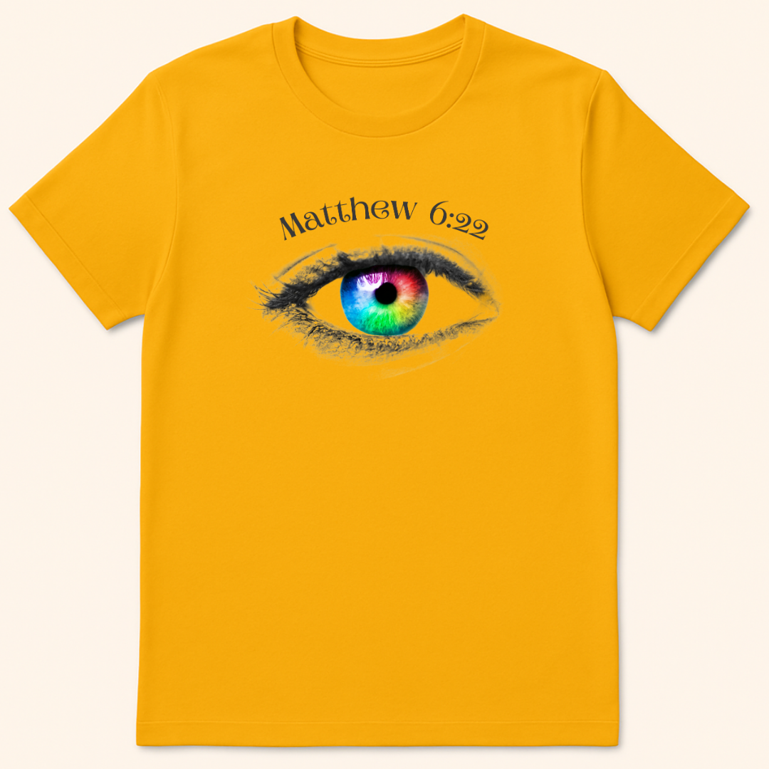 The Eye Is The Lamp T-Shirt Gold