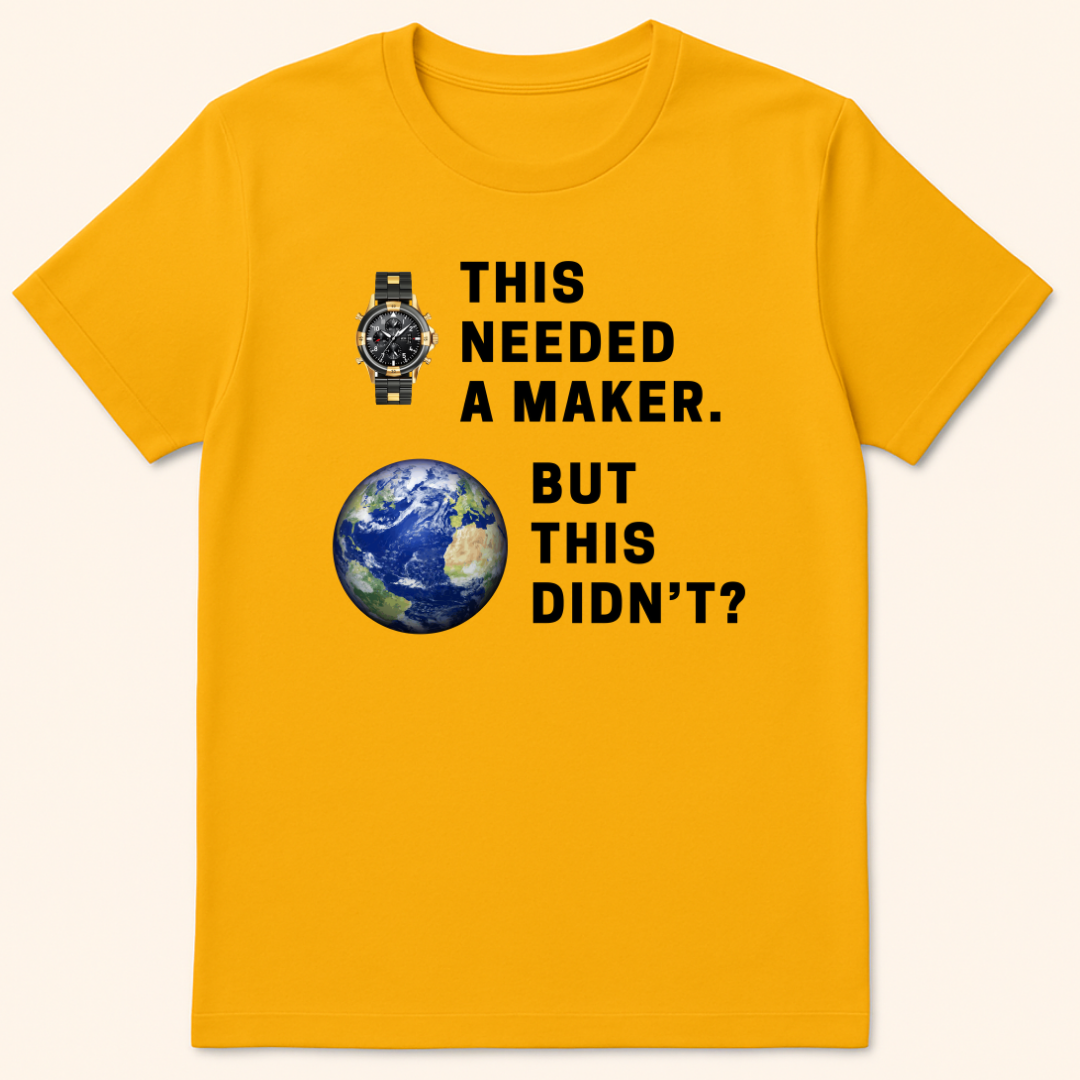 This Needed A Maker T-Shirt Gold