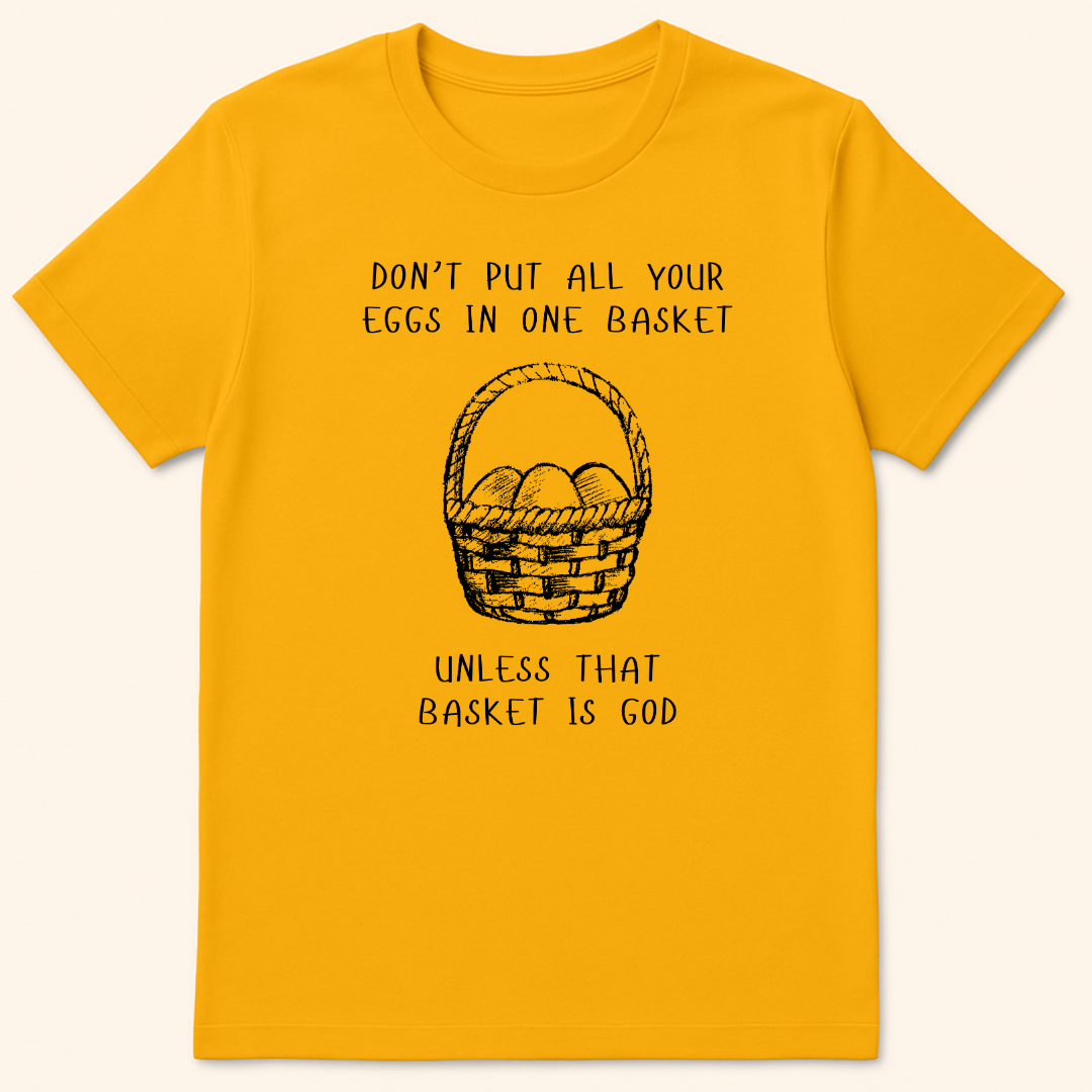 One Basket T-Shirt Gold