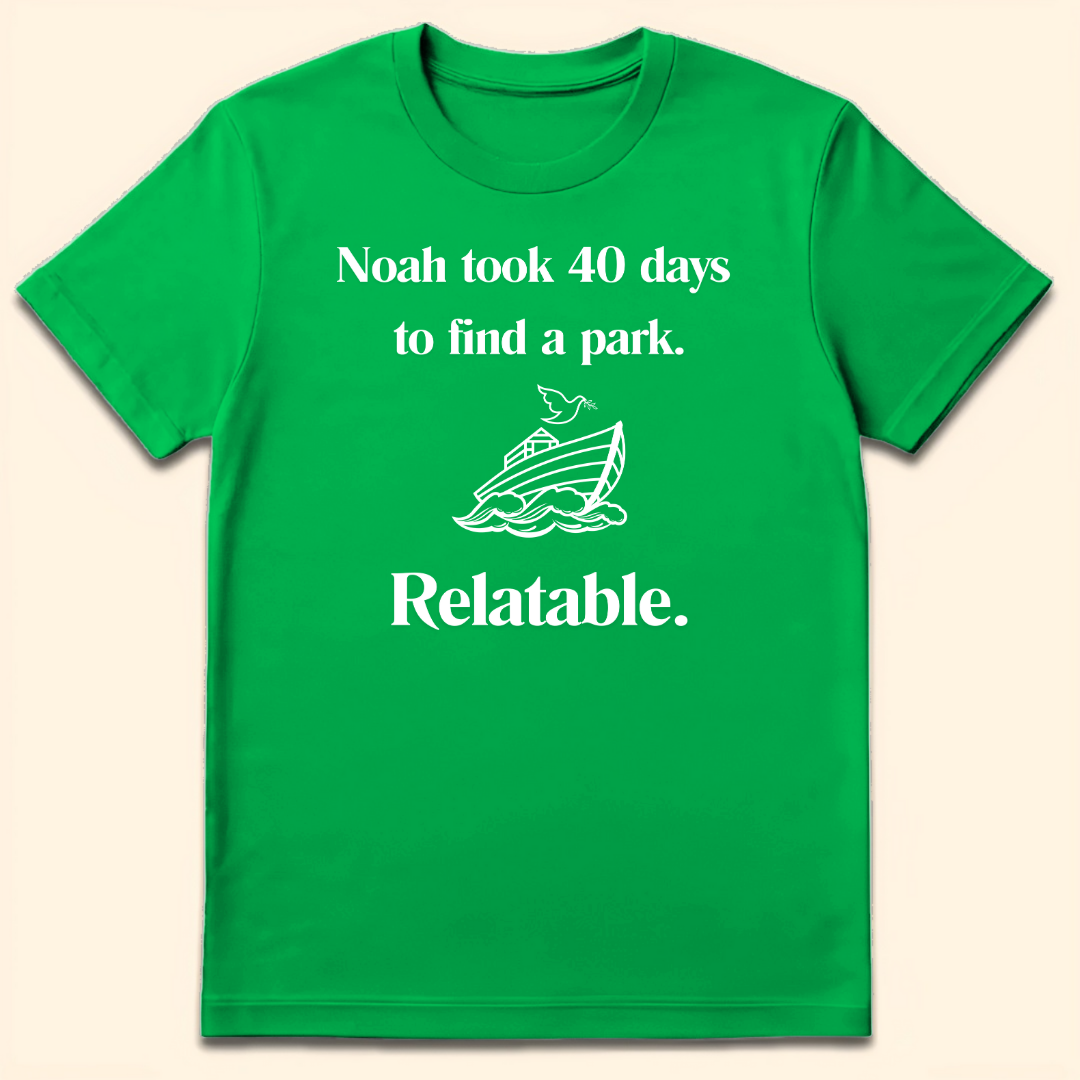 40 Days To Find A Park T-Shirt Irish Green