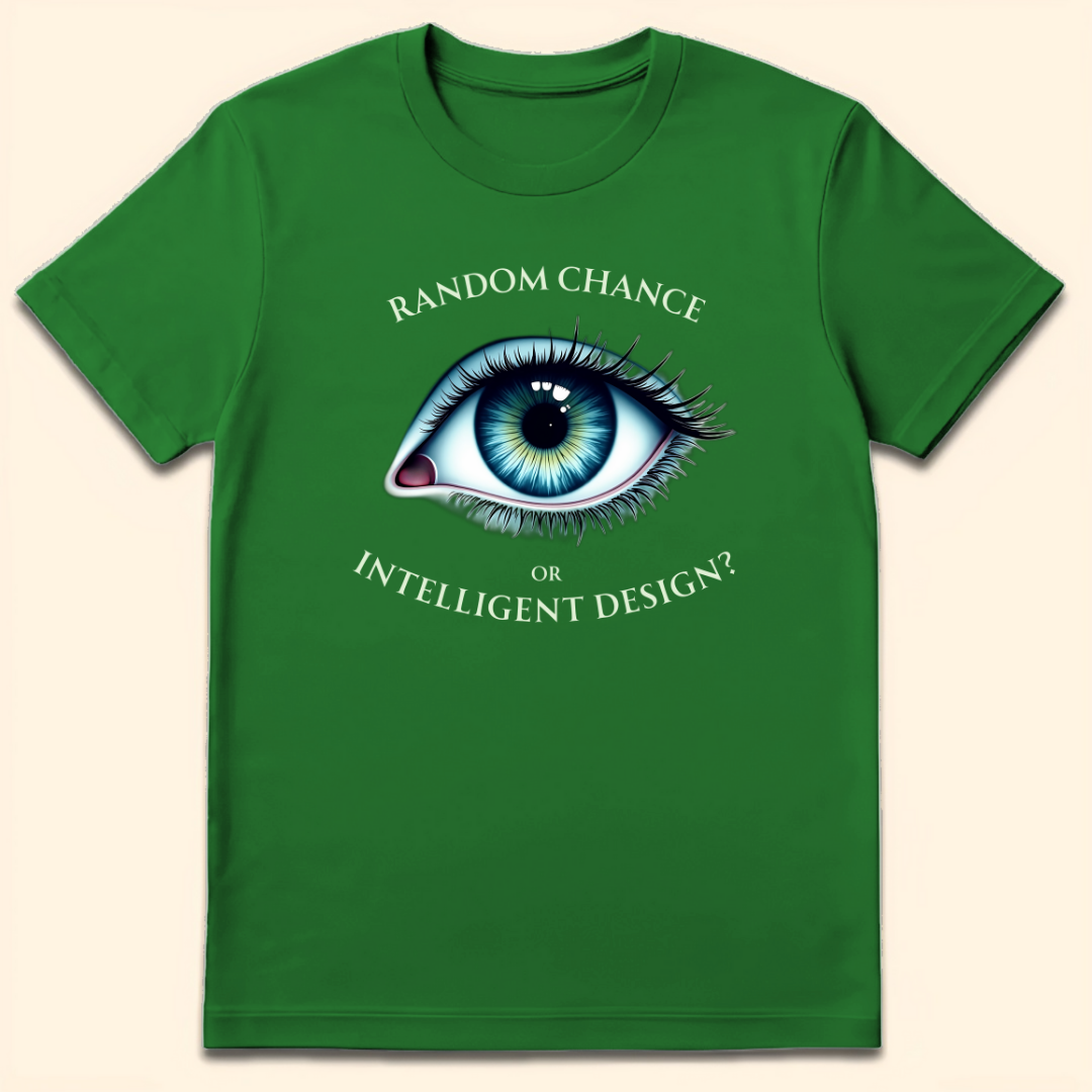Random Chance Or Intelligent Design T-Shirt Irish Green