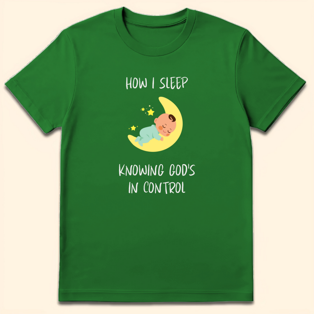 How I Sleep T-Shirt Irish Green