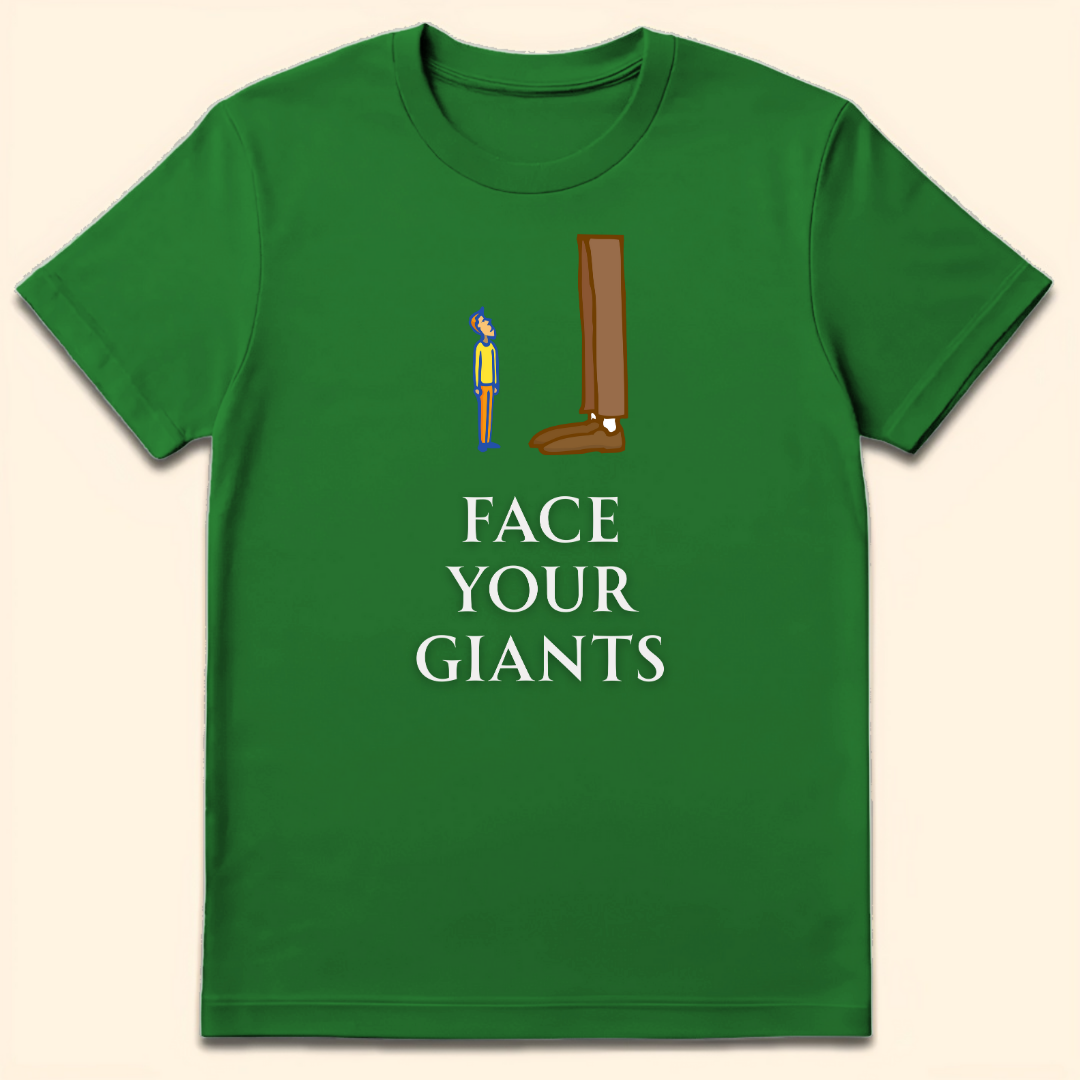 Face Your Giants T-Shirt Irish Green