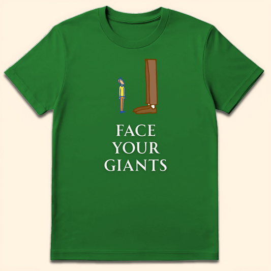 Face Your Giants T-Shirt Irish Green