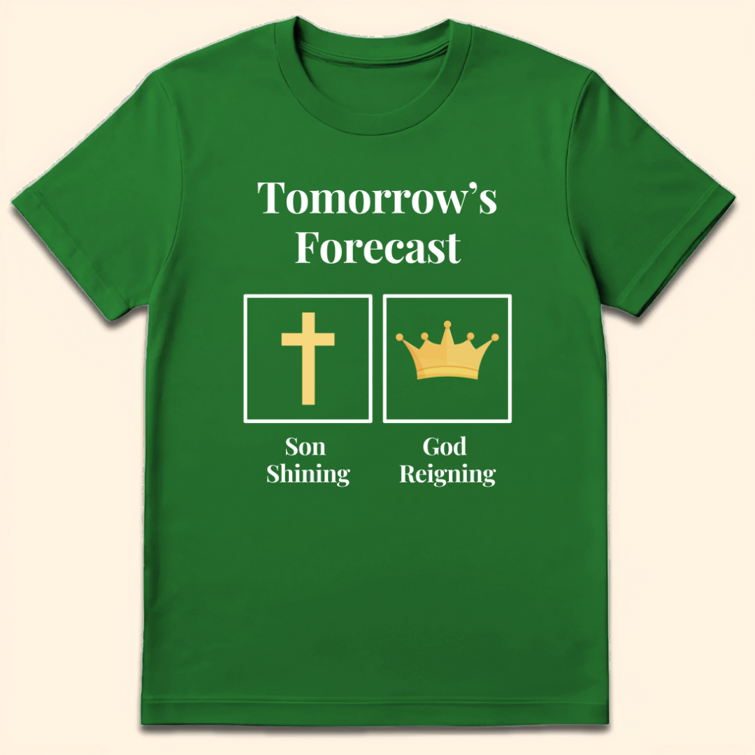 Son Shining God Reigning T-Shirt Irish Green