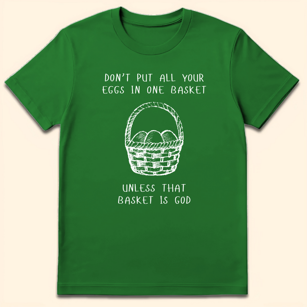 One Basket T-Shirt Irish Green