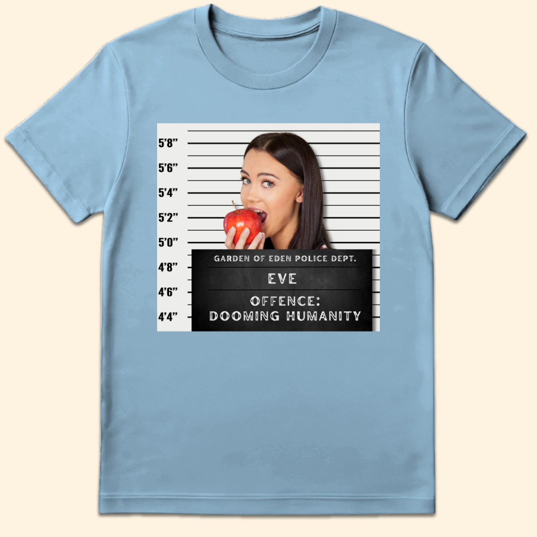 Eve Doomer of Humanity T-Shirt Light Blue