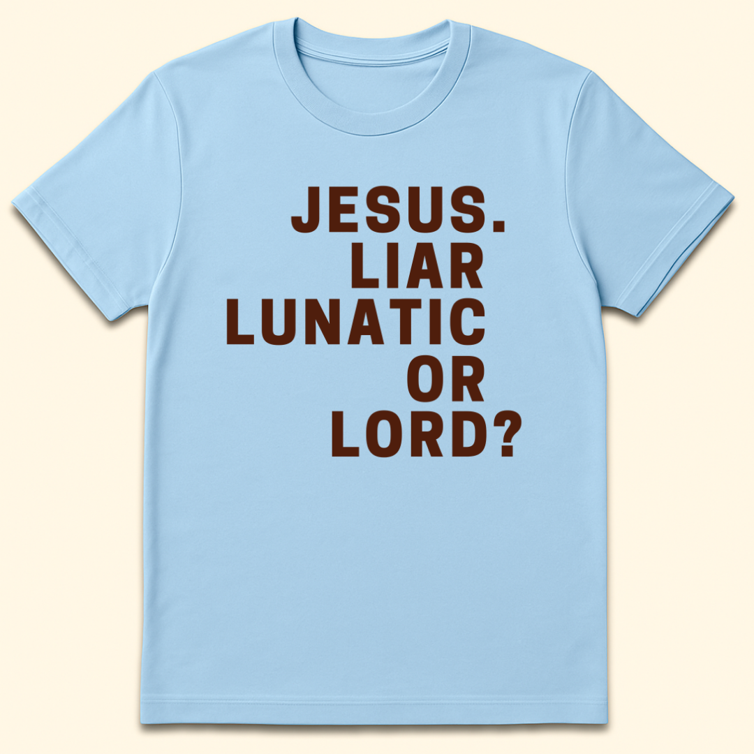 Liar Lunatic Or Lord T-Shirt Light Blue