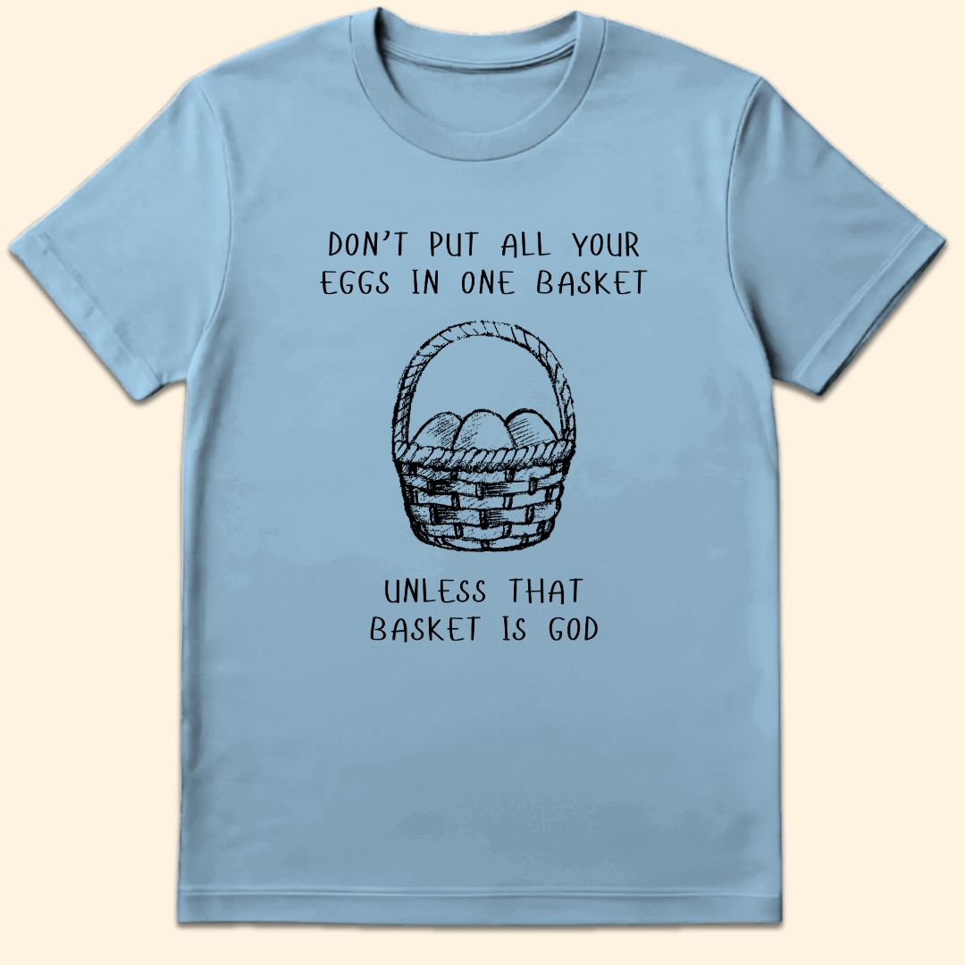 One Basket T-Shirt Light Blue